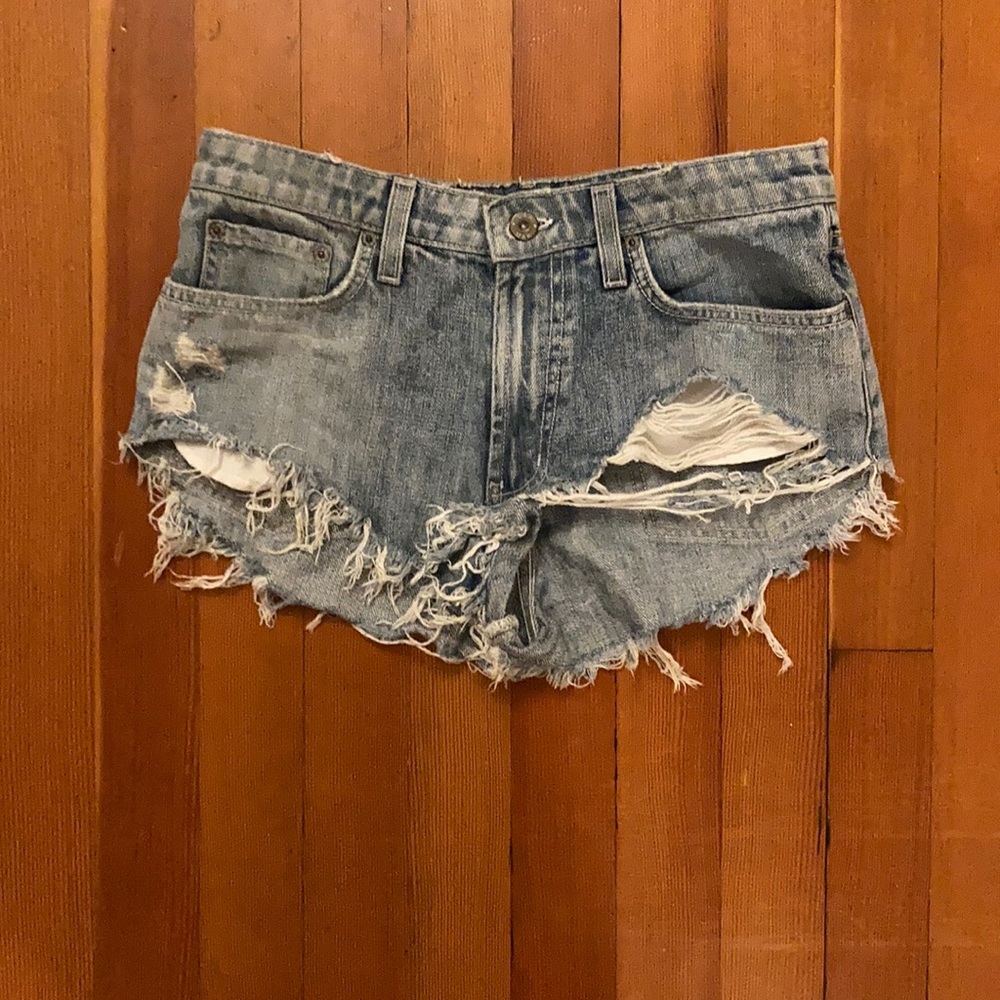 Jean shorts